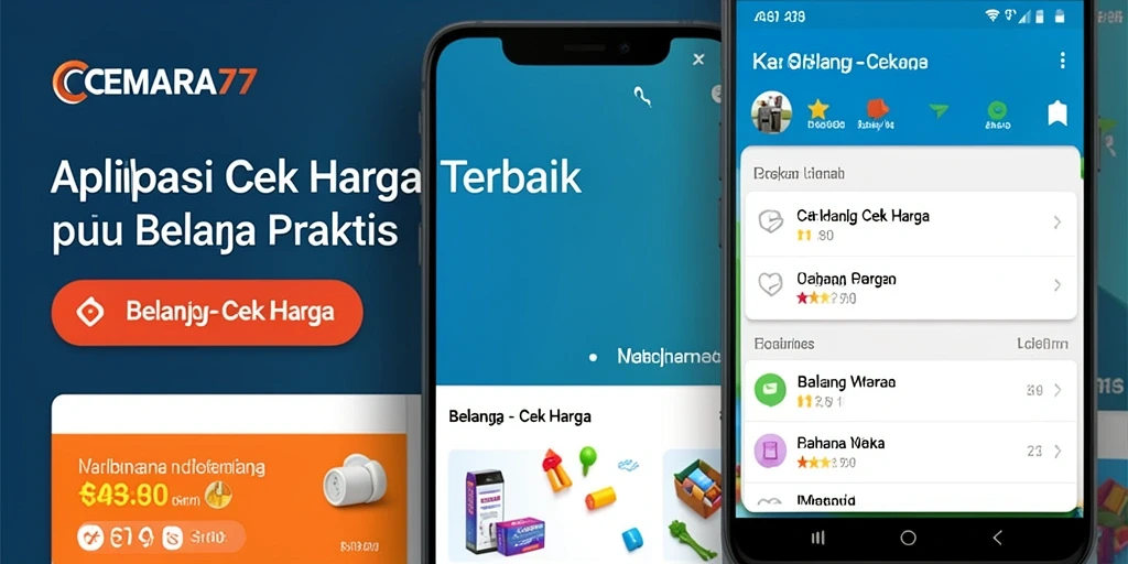 Tampilan antarmuka CEMARA77 untuk cek harga produk.
